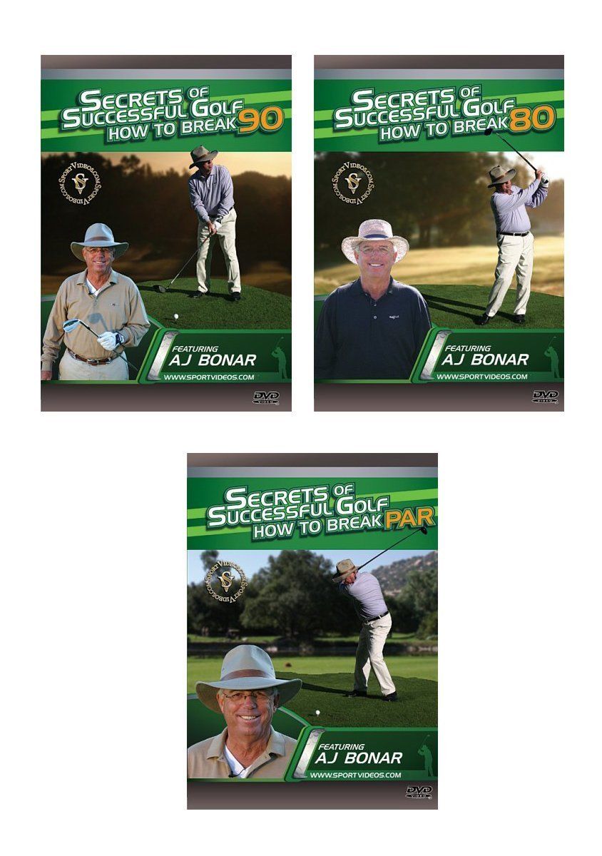 Golf Secrets of Successful Golf 3 Video Series